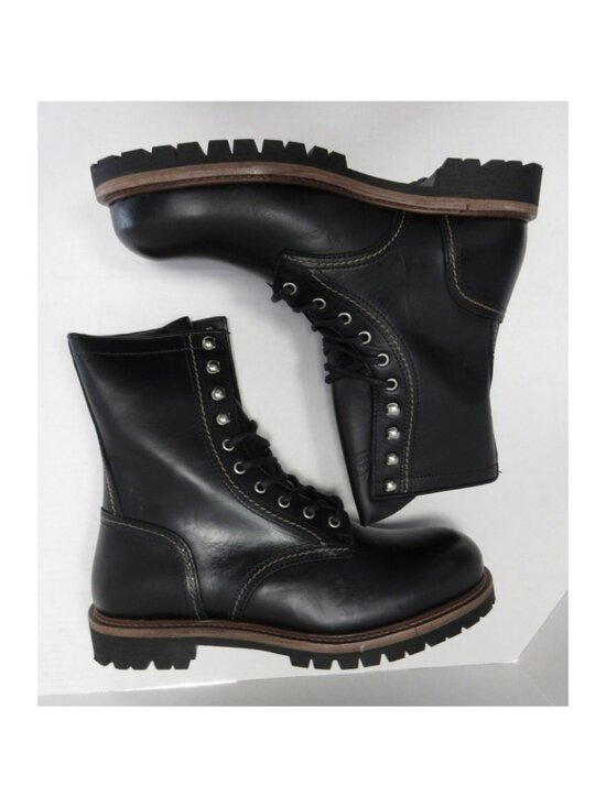 Belstaff Boots 11 Marshall Leather Heritage Moto Combat Vibram NEW main image 14